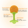 Silicone Flower Bentuk Bayi Tumbuh Toy Molar Lembut